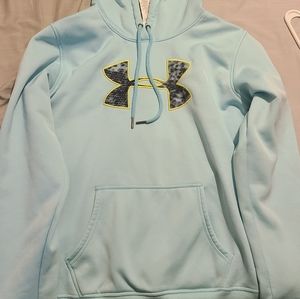 Women's Baby Blue Under Armour Hoodie